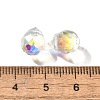 Transparent Glass Charms X1-GLAA-P070-A04-4