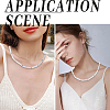 120Pcs Synthetic Moonstone Beads Strands G-PA0001-75A-5