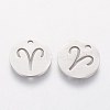 Non-Tarnish 304 Stainless Steel Charms STAS-Q201-T095-1-2