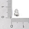 Brass Pave Clear Cubic Zirconia Beads LS-KK-F875-14P-3