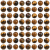 100Pcs Round Natural Tiger Eye Beads G-SP0001-21B-1