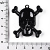 Baking Paint Alloy Rhinestone Pendants PALLOY-N176-109B-3
