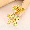 304 Stainless Steel Stud Earrings LS-EJEW-S257-01G-1