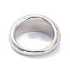 Tarnish Resistant 304 Stainless Steel Finger Rings RJEW-F115-04C-P-2