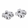 Tarnish Resistant Valentine's Day 304 Stainless Steel Beads LS-STAS-S079-183P-2