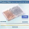 600Pcs 2 Colors Jewelry Findings KK-SP0001-72B-2