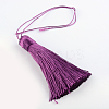 Polyester Tassel Pendant Decorations AJEW-R057-11-1