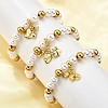 Brass Stretch Bracelets BJEW-C098-06-1