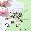 20Pcs 5 Styles Graduation Season Golden Plated Alloy Enamel Pendants ENAM-CJ0006-14-10