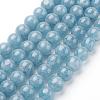 Natural Quartz Beads Strands X-G-O047-07-8mm-1