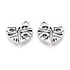 Tibetan Style Alloy Pendants TIBE-T016-02AS-1