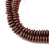 Electroplated Non-magnetic Hematite Beads Strands G-P571-B01-01C-3