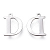 Tarnish Resistant 304 Stainless Steel Charms STAS-H112-D-P-2