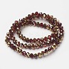 Electroplate Transparent Glass Beads Strands LS-EGLA-A034-T4mm-O04-2