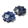 Natural Sodalite Carved Healing Sun Figurines DJEW-D012-04F-2