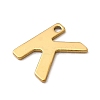 304 Stainless Steel Charms STAS-B093-12G-K-2