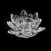 Flower Natural Quartz Crystal Candle Holder Molds AJEW-H154-02A-2