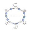 2Pcs 2 Styles Glass Beaded Bracelets BJEW-JB11610-2