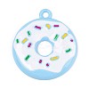 Spray Painted Alloy and Enamel Big Pendants PALLOY-T092-85D-1