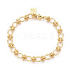 Brass Chain Bracelets BJEW-N032-03G-2