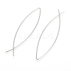 Tarnish Resistant Minimalist Personality Street Tourism Jewelry EJEW-L237-01P-2