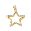 Rack Plating Brass Pendants KK-G504-24B-G-1