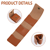 3Pcs 3 Colors PU Leather Card Case AJEW-FH0005-57-4