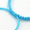 Braided Nylon Cord for DIY Bracelet Making AJEW-M001-06-2