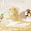 2 Yards Polyester Embroidery Flower Lace Trim DIY-WH0661-27D-4