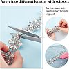 1Pc Shiny Flower Crystal Rhinestone Trim DIY-FG0003-37-5