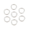 Brass Closed Jump Rings KK-D257-01P-03-1