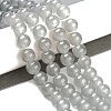 Imitation Jade Glass Beads Strands DGLA-S076-8mm-30-2