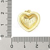 Real 18K Gold Plated Rack Plating Brass Pendants KK-Z074-46G-3