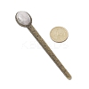 Tibetan Style Alloy Bookmark Rulers AJEW-JK00262-05-2