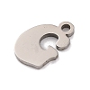 Non-Tarnish 201 Stainless Steel Charms STAS-U016-01P-G-2