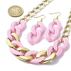 Acrylic Chains Jewelry Set SJEW-JS01288-04-2