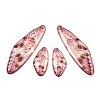 Transparent Resin Wing Earrings Pendants LS-FIND-TAC0006-58A-1