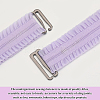 60Pcs 3 Style Number 9 Shaped Alloy Bra Strap Hooks for Sewing DIY-GF0009-30B-6