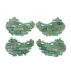 Natural Green Aventurine Eye Patches G-D301-A06-1