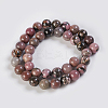 Natural Rhodonite Beads Strands G-K254-04-10mm-2