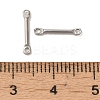 Non-Tarnish 304 Stainless Steel Connector Charms STAS-Q323-04C-P-3