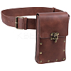 Woman's PU Leather Outdoors Cell phone Waist Bag AJEW-WH0504-39A-1
