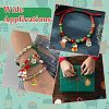 40Pcs 10 Styles Christmas Alloy Enamel Pendants FIND-CJ0003-32-7