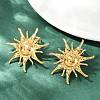 304 Stainless Steel Stud Earrings X-EJEW-H164-01A-G-3