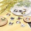 14Pcs 7 Styles Animal Puppy Alloy Enamel Pendants FIND-FS0004-13-9