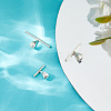 3Pcs 3 Styles Pin to Pendant Converter STER-FH0001-12-5