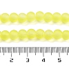 Baking Paint Transparent Glass Bead Strands X-GLAA-S031-6mm-30-3