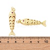 Rack Plating Brass Micro Pave Cubic Zirconia Pendants LS-KK-M309-38D-G-3