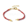 Nylon Cord Bracelets MAK-C003-02G-27-2