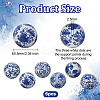 6Pcs 6 Styles Handmade Porcelain Beads PORC-OC0001-16-2